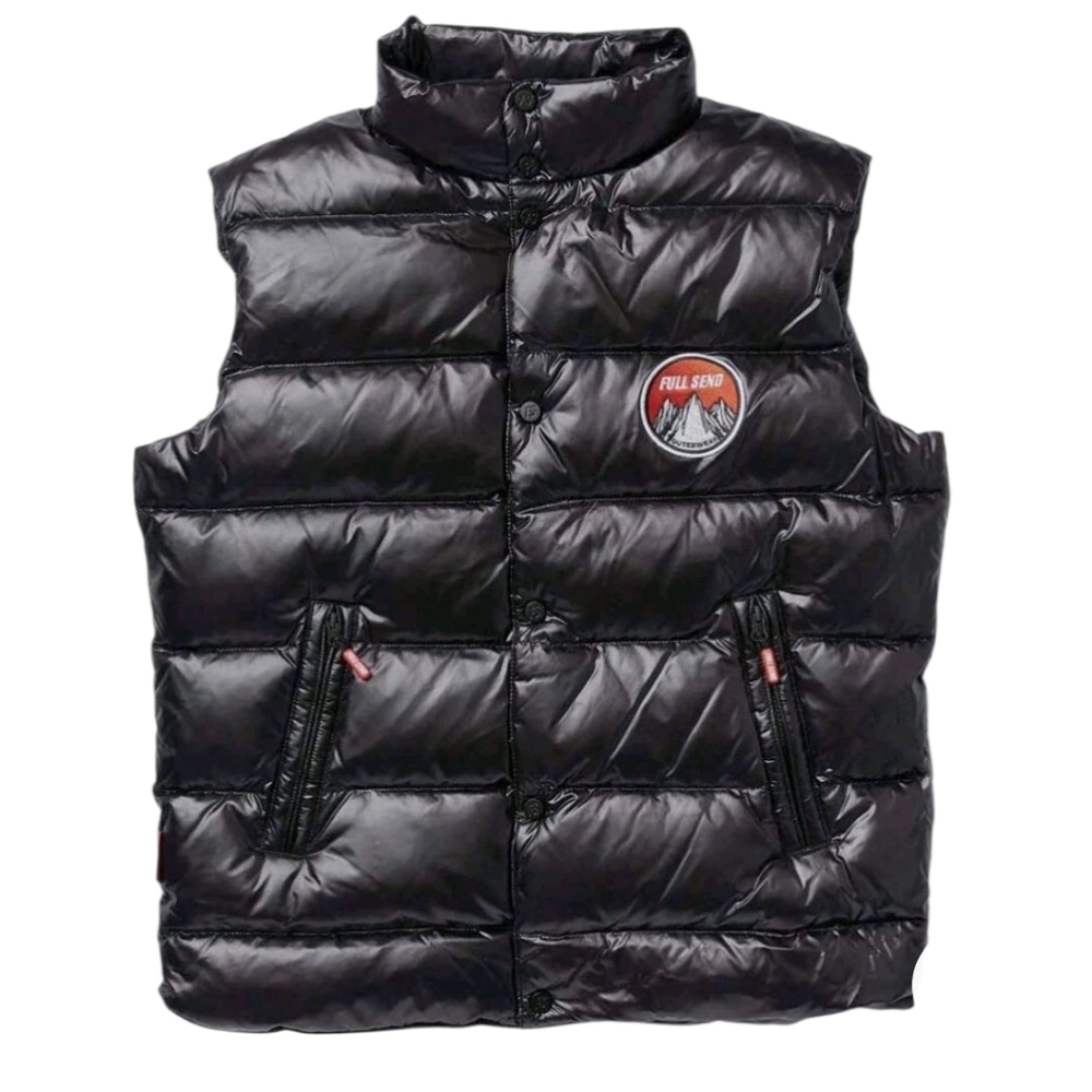 NWT Full Send Men's Wilderness Puff Vest Size Medium